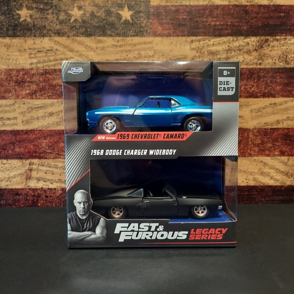 Jada Toys Other - 1969 Chevrolet Camaro/ 1968 Dodge Charger  "Wide Body"